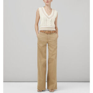 Rag & Bone 'Brandi' White Cotton Vest Size S